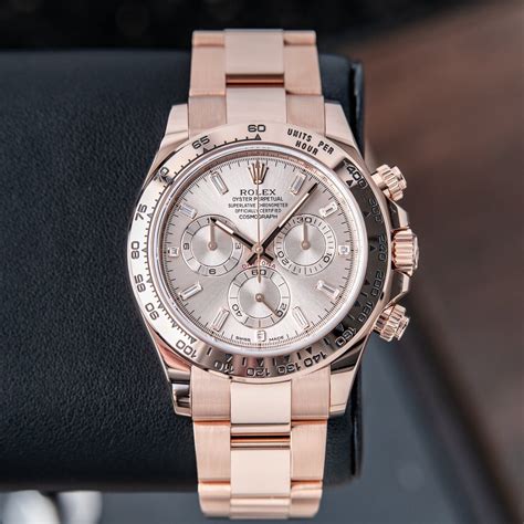 Rolex rose gold daytona review